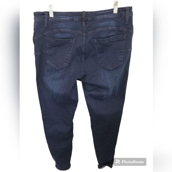 SUKO Lift & Contour Dark Wash Denim Jeans Size 14 NWT - Picture 2 of 6